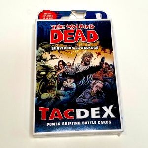 The walking dead Tac Dex card game -new